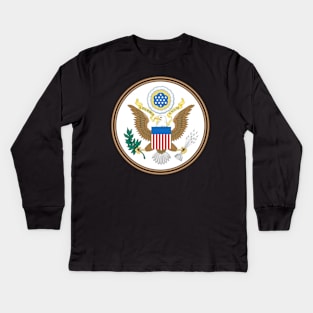 Great Seal of the United States Kids Long Sleeve T-Shirt